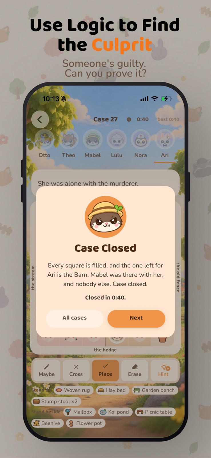 Official Murdoku game screenshot